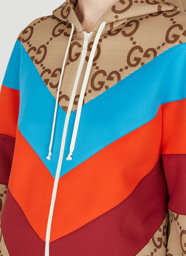 Gucci Jumbo GG Zip Track Jacket Beige guc0250020