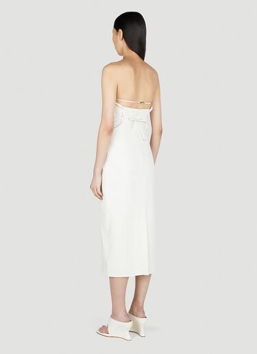 Jacquemus 라 로브 비키니 드레스 화이트 jac0251045