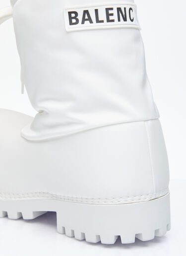 Balenciaga Alaska Low Boots White bal0255109