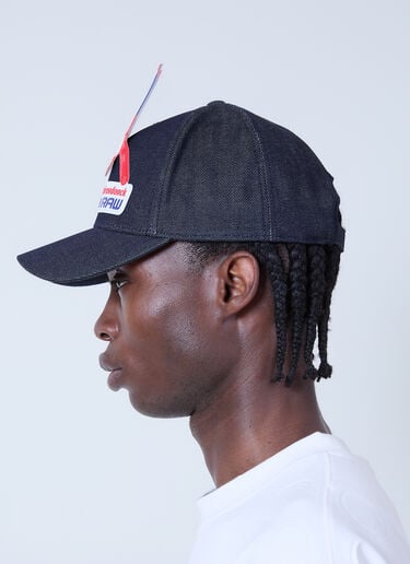 Walter Van Beirendonck x G-STAR 로고 모티프 베이스볼 캡 블랙 wlt0160033