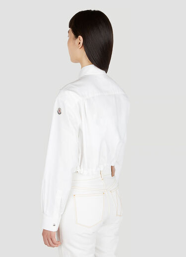 Moncler 短款长袖衬衫 白色 mon0252022