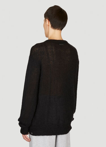 Dolce & Gabbana 羊毛混纺针织毛衣 黑色 dol0154007