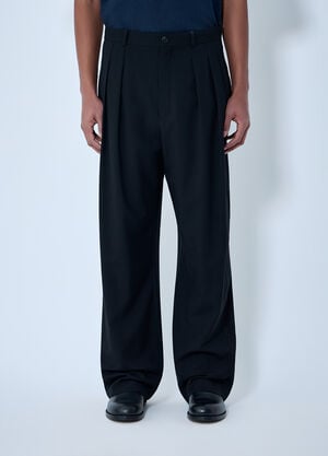 The Row Corley Wool Pants Black row0163001