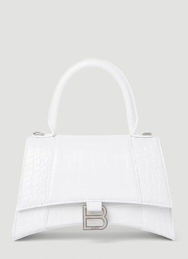 Balenciaga Hourglass S Handbag White bal0251082