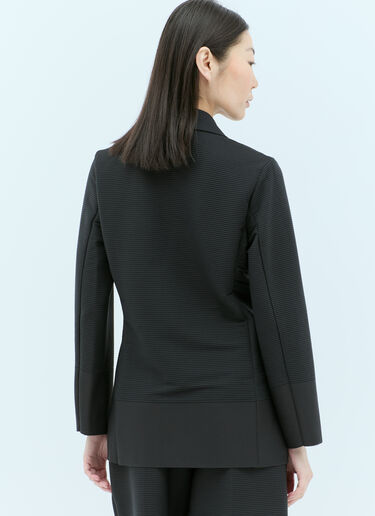 Issey Miyake Pleated Blazer Black ism0255011