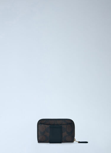 Coach Essential Small Zip Around Card Case Brown coa0266002
