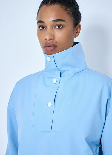 LN-CC® - Marni: High-Collar Buttoned Pullover - Light Blue Marni High-Collar Buttoned Pullover Light Blue mni0265012