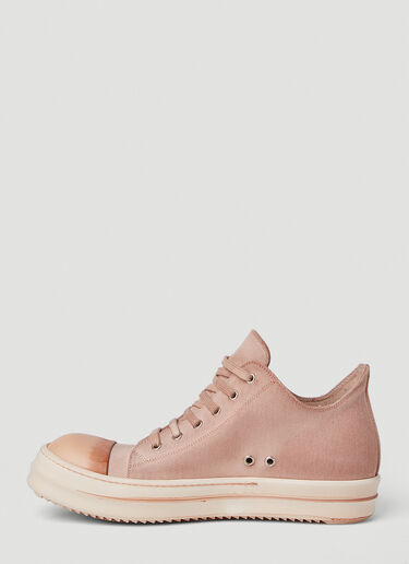 Rick Owens DRKSHDW Faded Low Top Sneakers Pink drk0152016