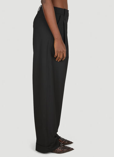 Drapey Pleat Pants GANNI Drapey Pleat Pants Black gan0252020