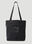 Alexander McQueen 로고 패치 토트백 블랙 amq0152027