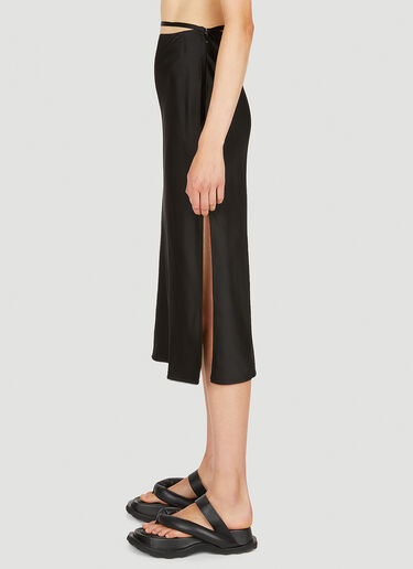 La Jupe Notte Skirt Jacquemus La Jupe Notte Skirt Black jac0250155