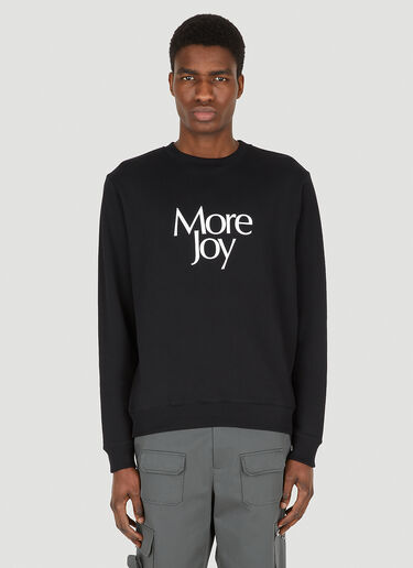 More Joy More Joy クラシックスウェットシャツ ブラック mjy0347086
