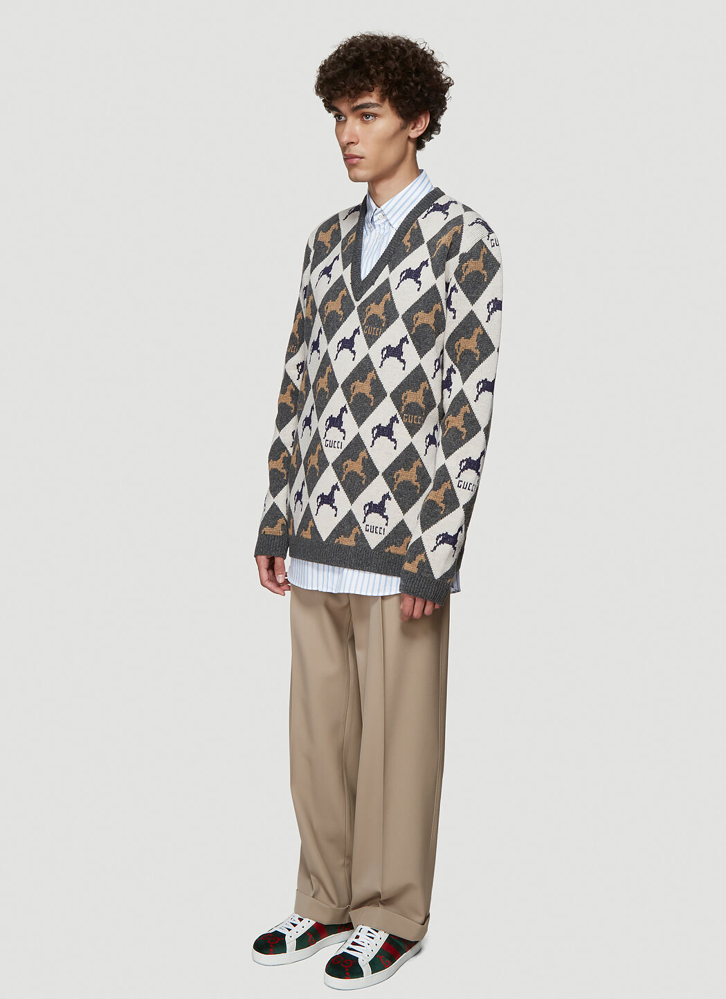 Gucci horse sweater outlet