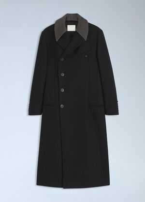 HUGO x entire studios Wool-Blend Long Coat Black hgb0166003