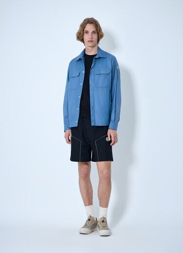 Moncler Technical Ripstop Overshirt Blue mon0164018