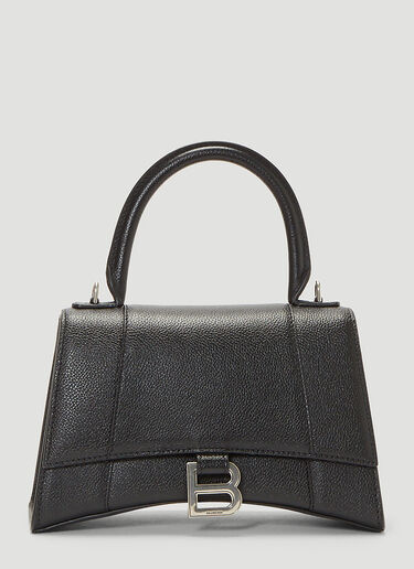 Balenciaga Hourglass Top Handle Small Bag Black bal0243080