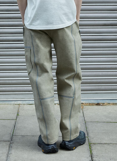 Massimo Osti Studio Alcantara® 衬里长裤 卡其色 mao0158003