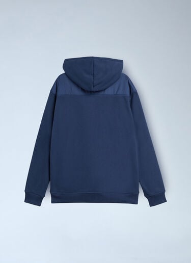 Logo Motif Hooded Sweatshirt adidas SPZL Logo Motif Hooded Sweatshirt Navy adi0162158