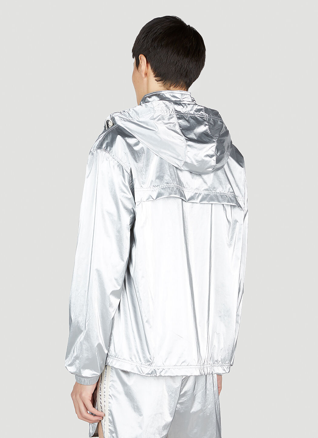 Metallic anorak shop