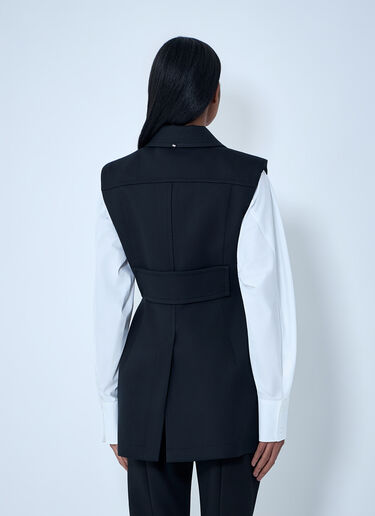 Sportmax Sleeveless Tailored Vest Black spx0263013