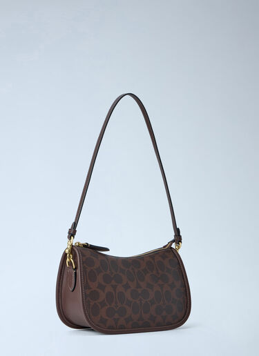 LN-CC® - Coach: Waverly Shoulder Bag In Signature Canvas - Brown Coach Waverly Shoulder Bag In Signature Canvas Brown coa0265005