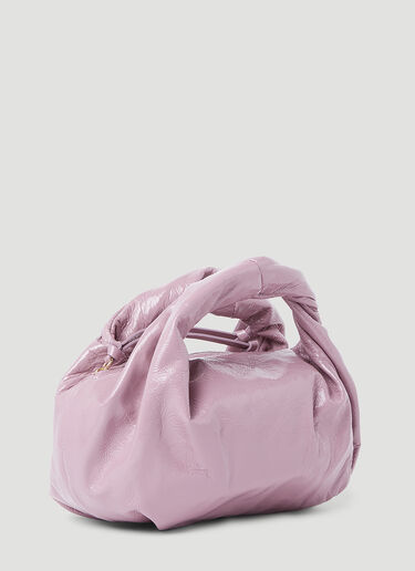 Dries Van Noten 트위스티드 핸들 핸드백 라일락 dvn0253004
