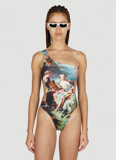 Vivienne Westwood Boucher Swimsuit Blue vvw0251143