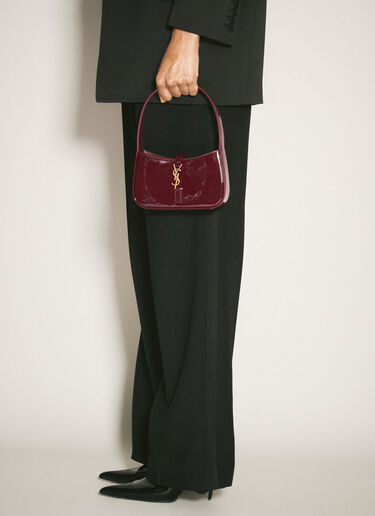 Saint Laurent Mini Le 5 à 7 Shoulder Bag Burgundy sla0258015