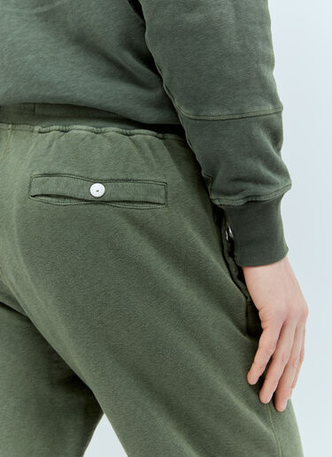 Stone Island 徽标贴饰运动裤 绿色 sto0156066