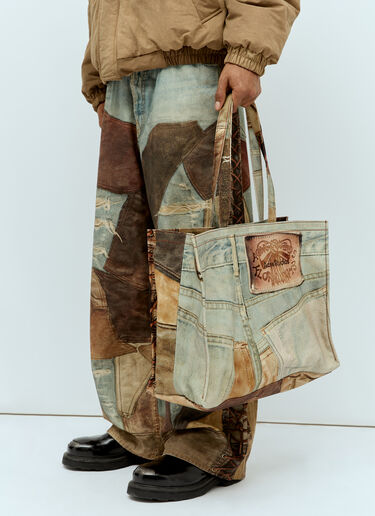 Acne Studios 徽标单肩托特包 棕色 acn0156023