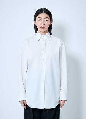 Saint Laurent Cassandre 衬衫  乳白色 sla0260081