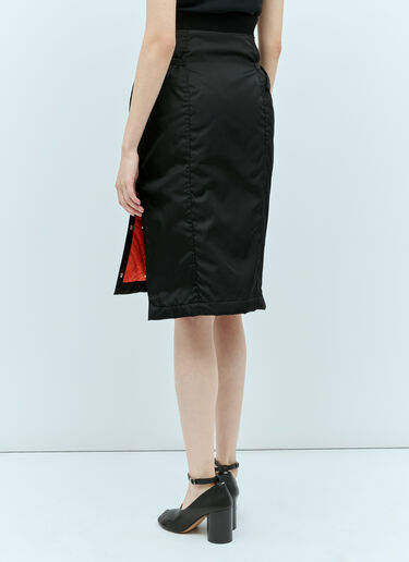 Gucci Cargo Midi Skirt Black guc0255046