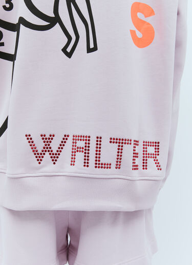 Colors By Numbers Sweatshirt Walter Van Beirendonck Colors By Numbers Sweatshirt Lilac wlt0154012