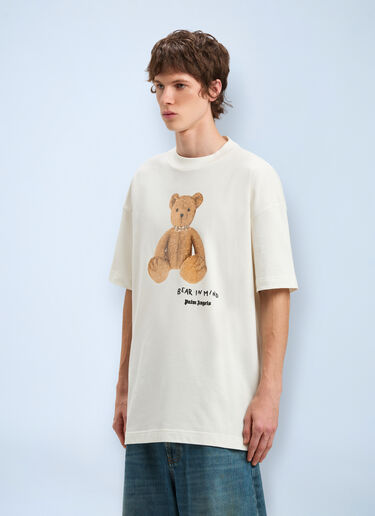 Bear In Mind T-shirt Palm Angels Bear In Mind T-shirt White pma0160007