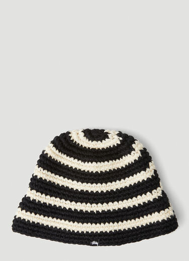 Swirl 针织渔夫帽 Stüssy Swirl 针织渔夫帽 黑 sts0152033