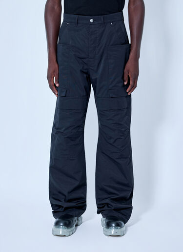 LN-CC® - Rick Owens: Stefan Cargo Pants - Black Rick Owens Stefan Cargo Pants Black ric0165043
