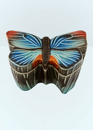 Bordallo Pinheiro Cloudy Butterflies Large Box Blue wps0691192