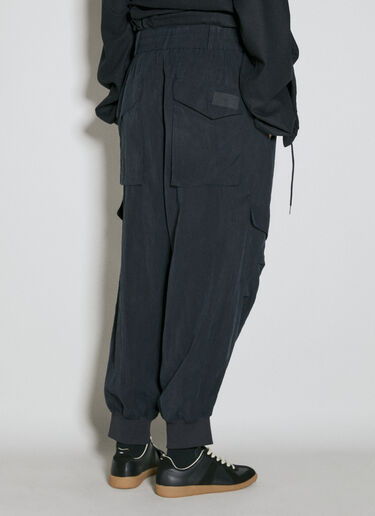 Y-3 斜纹布工装裤 黑色 yyy0254003