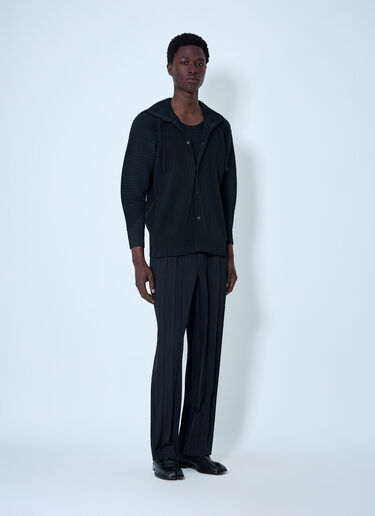Pleated Wool-Blend Trousers Homme Plissé Issey Miyake Pleated Wool-Blend Trousers Black hmp0164001