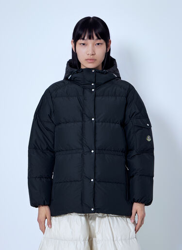 Moncler RE/ICONS ヒマラヤフーデッドショートダウンジャケット ブラック mon0266053