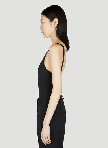 Alexander McQueen Corset Bodysuit Black amq0252033