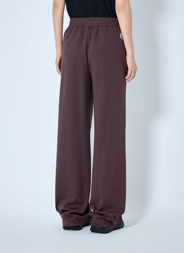 LN-CC® - Moncler: Elasticated Waist Lounge Trousers - Brown Moncler Elasticated Waist Lounge Trousers Brown mon0265103