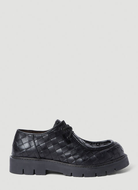 Visvim Haddock Lace-Up Shoes Brown vis0154016