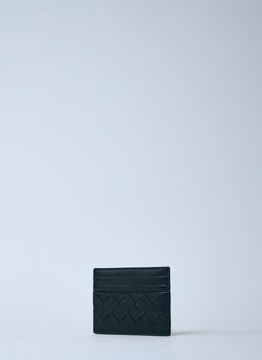 Bottega Veneta Intrecciato Leather Cardholder Black bov0260024