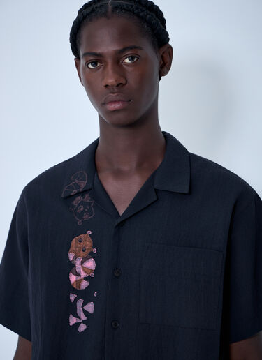 Greetings Shirt Story MFG Greetings Shirt Black str0161007