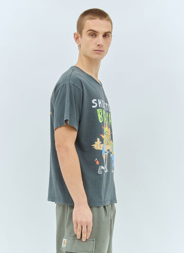 Gallery Dept. スケルトン ビーチTシャツ グレー gdp0158027