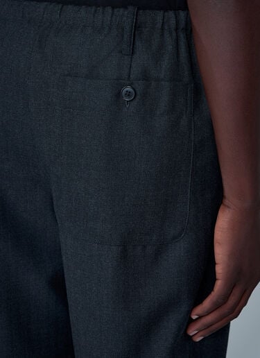 精裁羊毛裤 Dries Van Noten 精裁羊毛裤 深灰色 dvn0162016