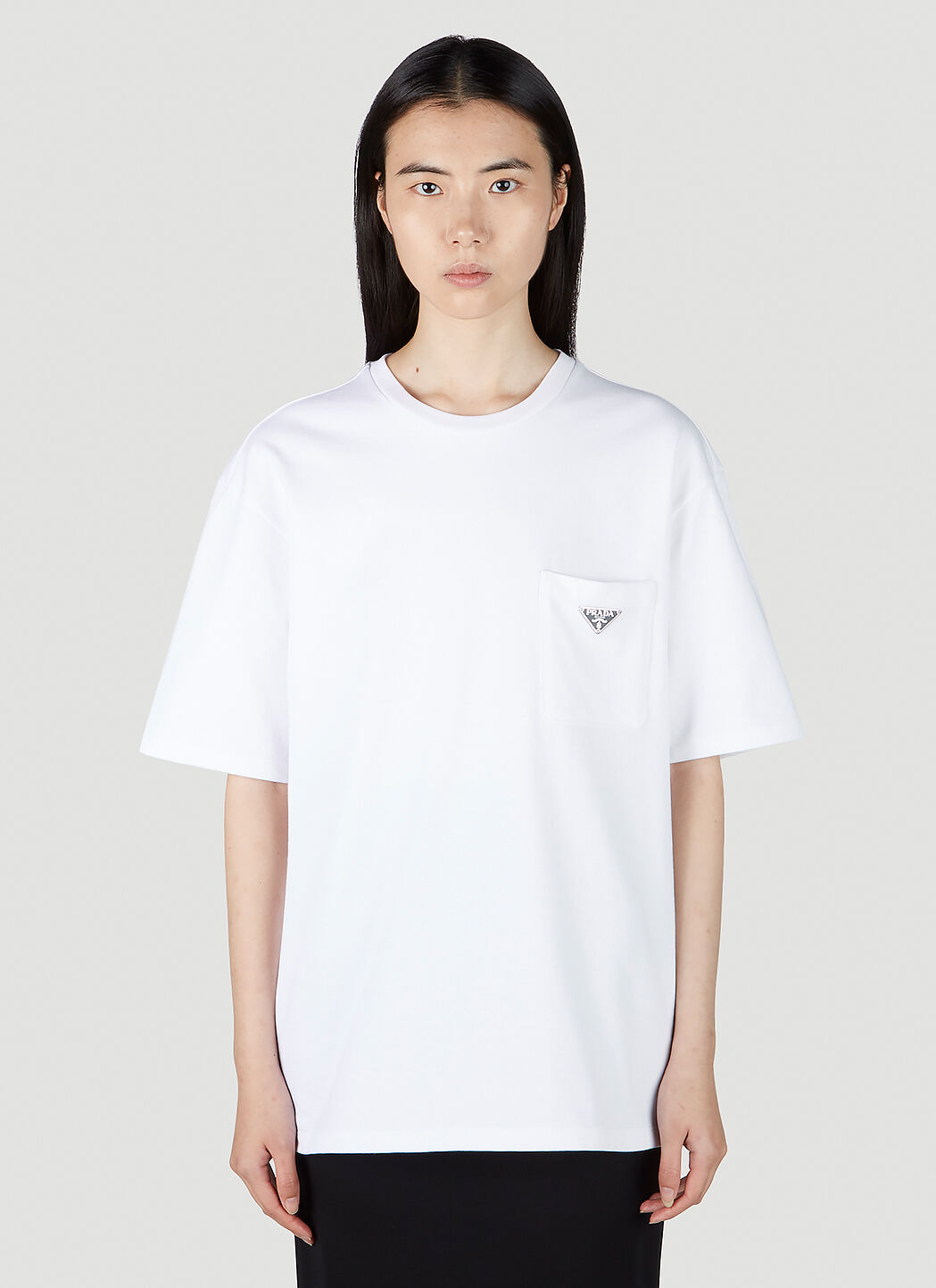 Prada white shirt deals
