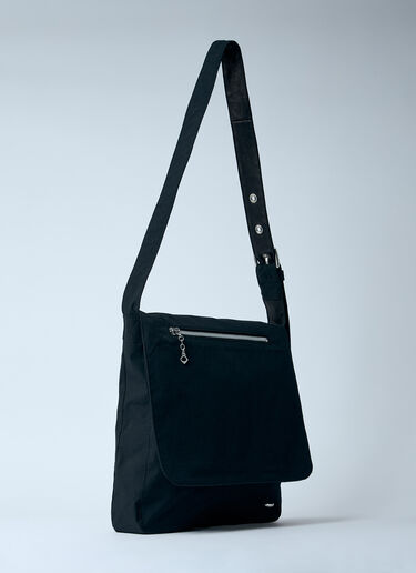 Our Legacy Slim Satchel Crossbody Bag Black our0360047