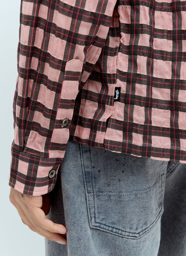 Stüssy Sonoma Plaid Shirt Pink sts0156013